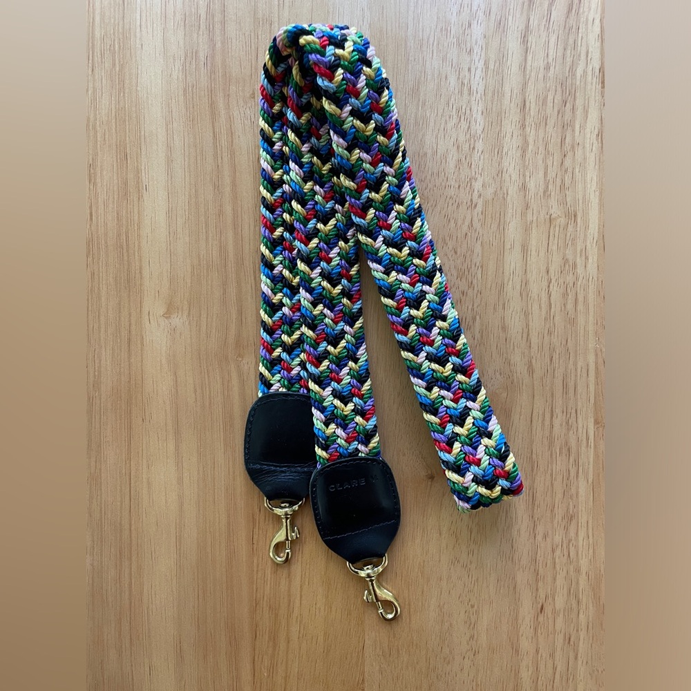 Clare V - Multi Braided Crossbody Strap
